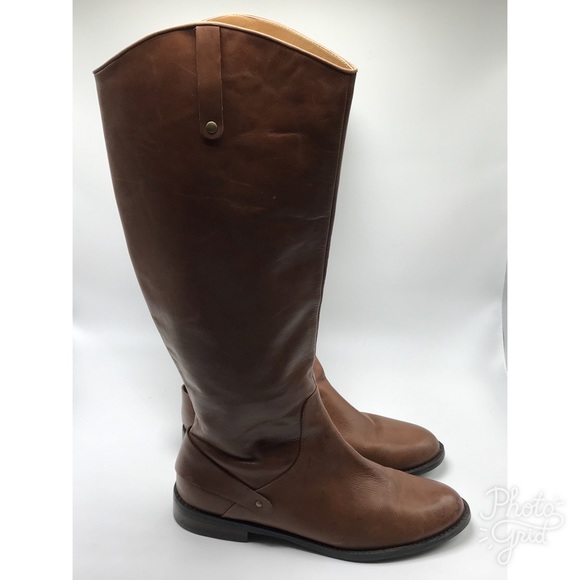 halogen leather boots